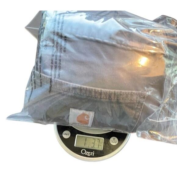 Carhartt Rugged Flex Relaxed Fit Canvas Work Shorts Men Size 48 Gray - Picture 9 of 9